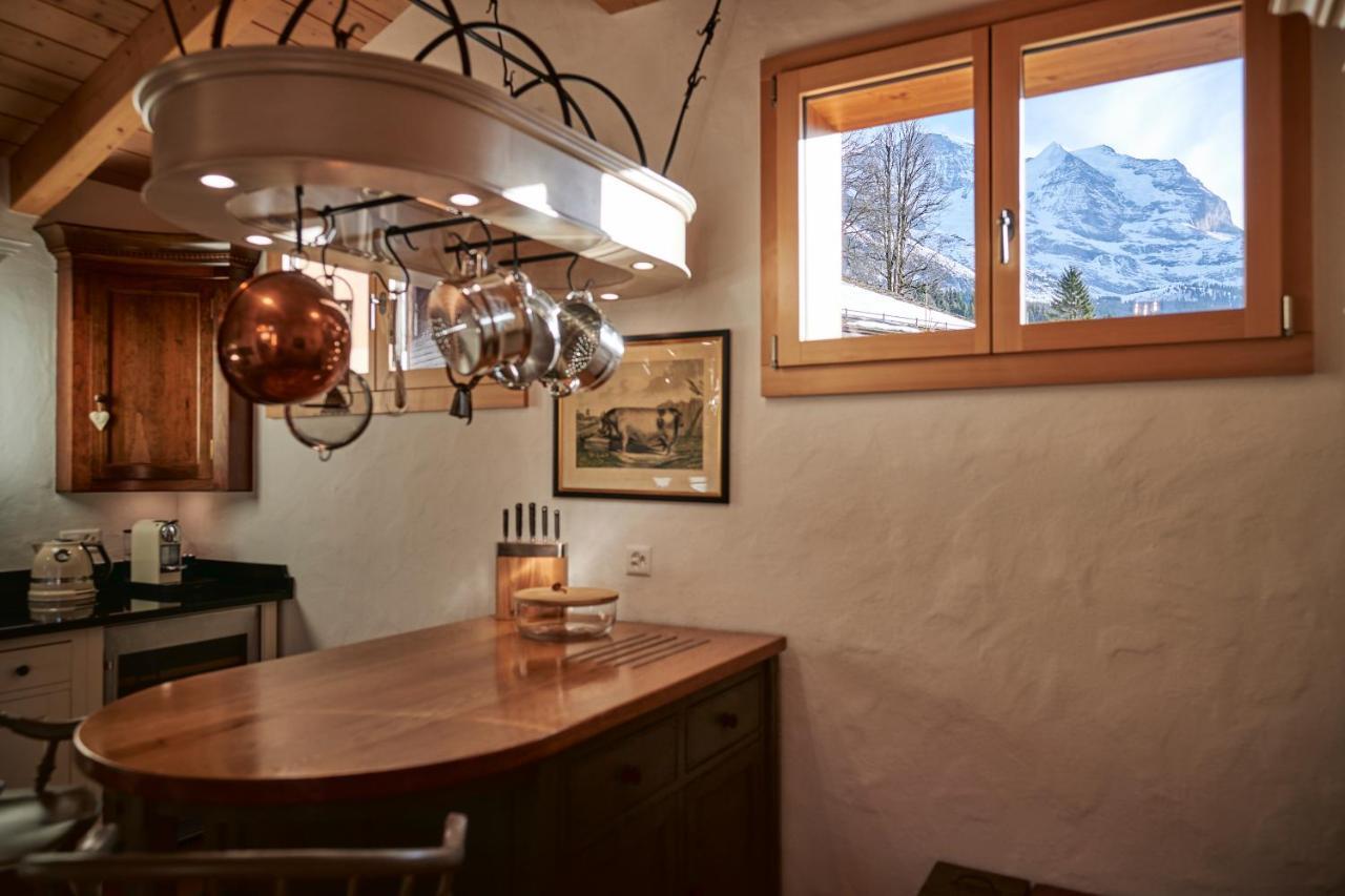 Chalet Baergsunna Penthouse ヴェンゲン エクステリア 写真