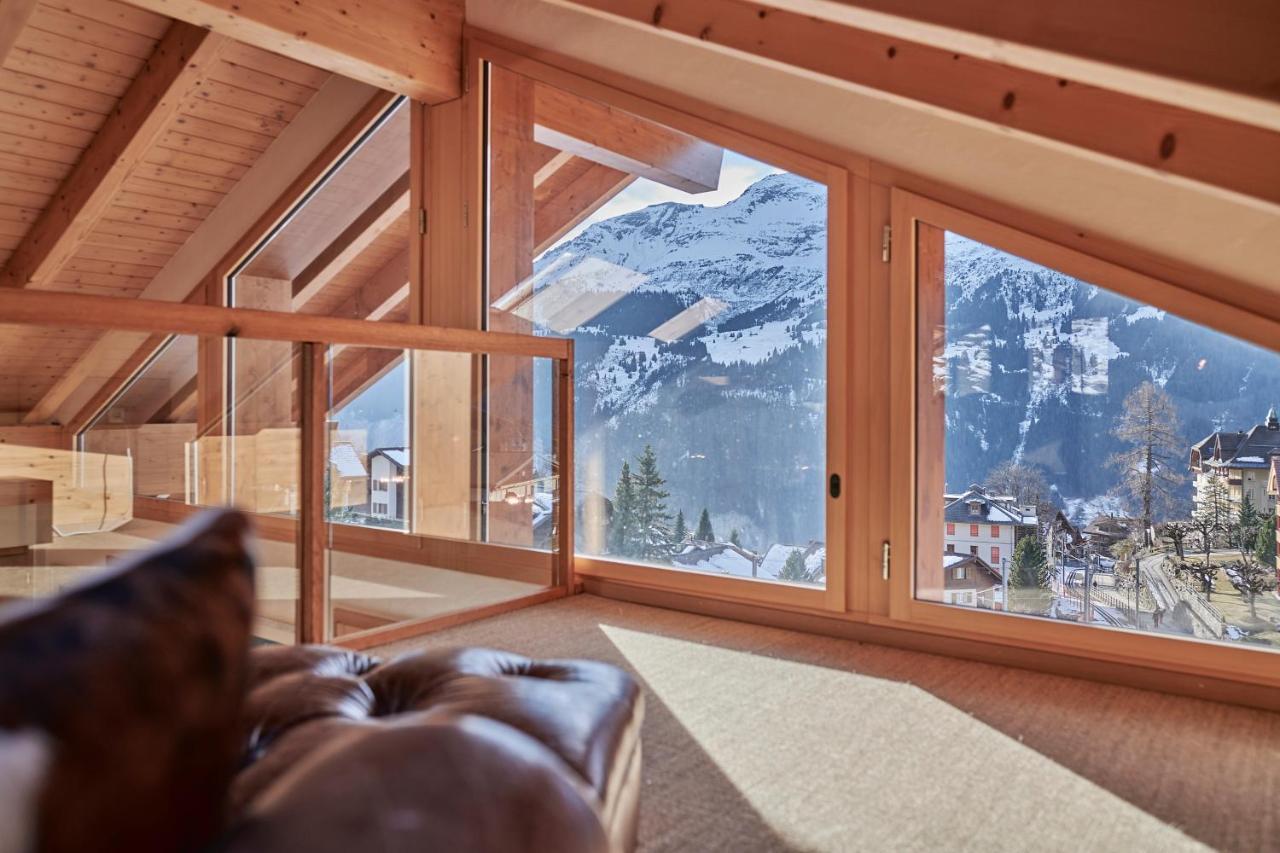 Chalet Baergsunna Penthouse ヴェンゲン エクステリア 写真